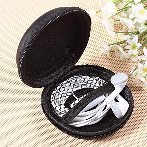 Image of OAHU Multipurpose Pocket Storage Travel Organizer Shockproof Protective Pouch Case for Bluetooth Wireless Earphones, Memory Card, Data Cable, Keys, Jewellery and Pen Drives (Black)