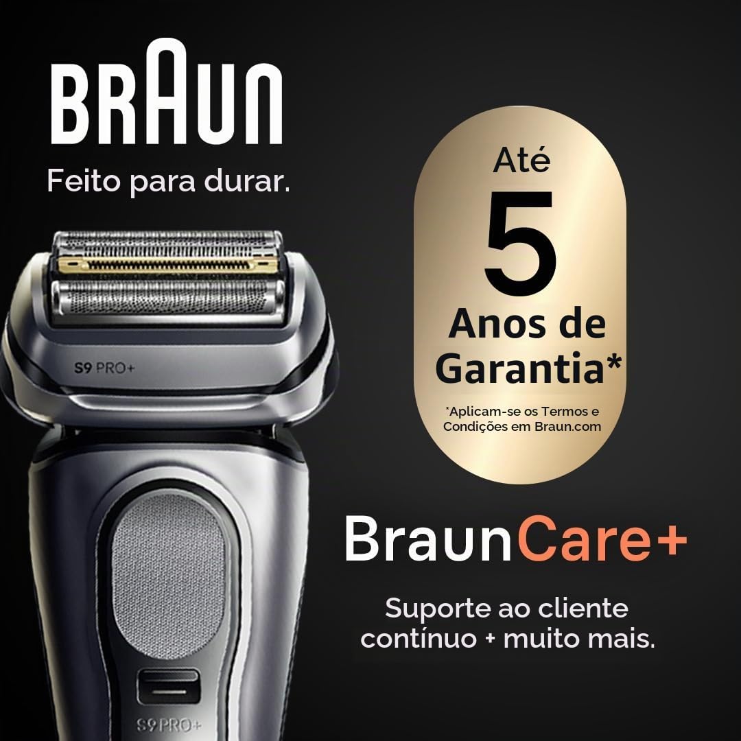 Braun Série 9 PRO+ Barbeador Elétrico 5 Elementos Pro, Cabeça