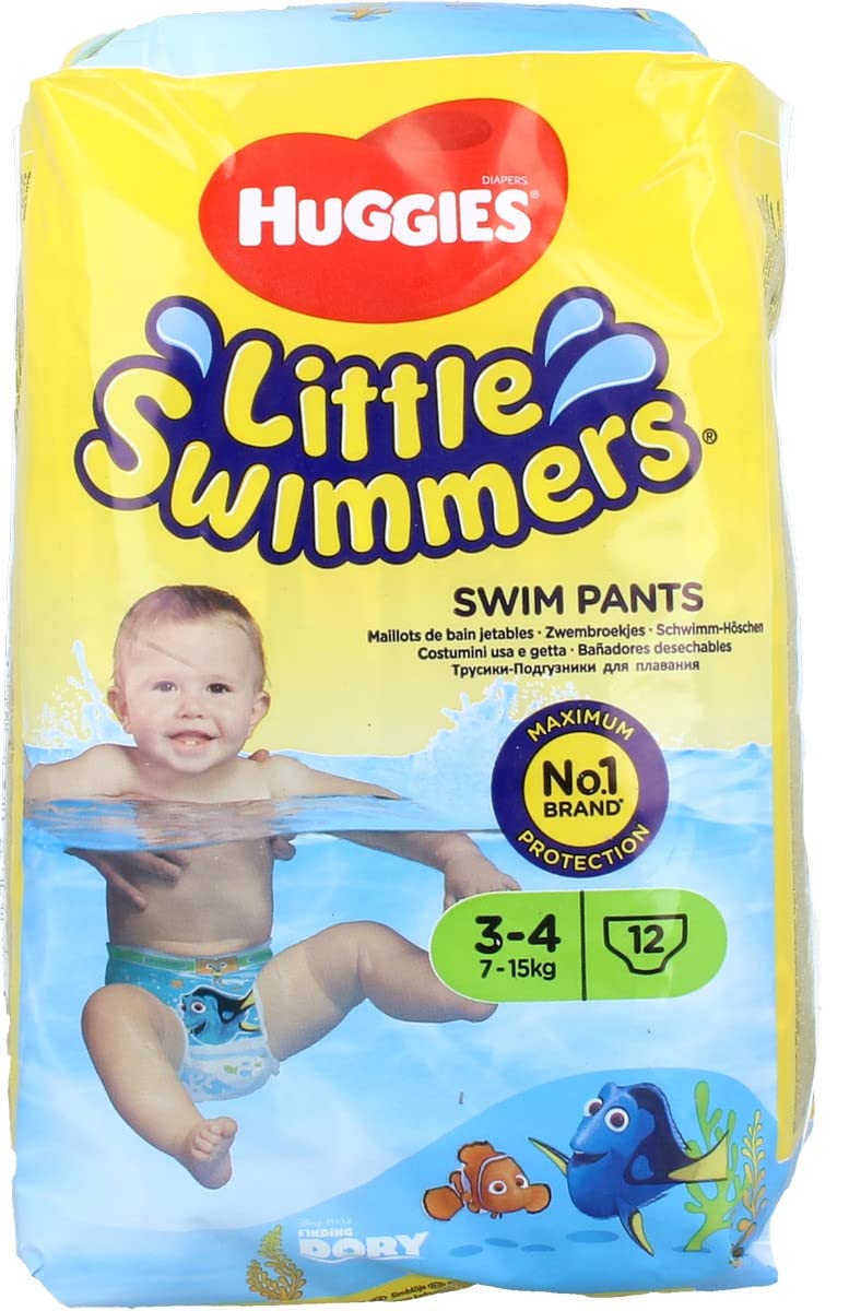 HUGGIES Little Swimmers T3-4 X12