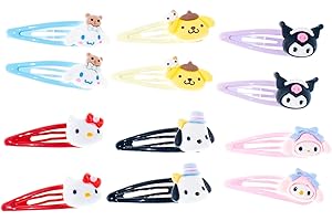 Adorable Hello Kitty Hair Clips: A Purrfect Addition to Your Style