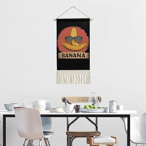 Miniatura 4 de Cool Banana 80s Retro Poster Hanging Kit for Walls Arts Canvas Artwork Decor