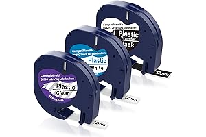 3-Pack Dymo Letratag Refills: Elevate Your Labeling Game