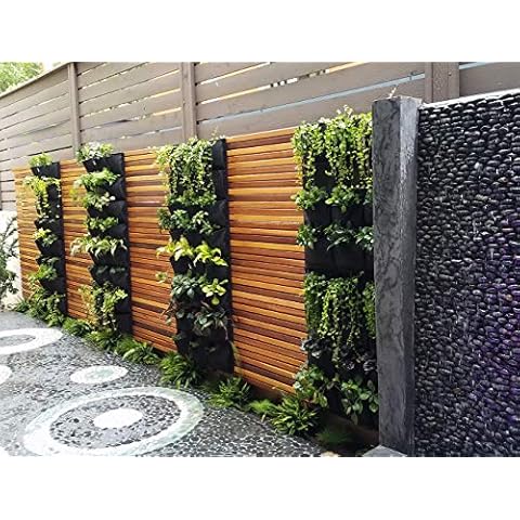 Delectable Garden Cloth 12 Pocket Hanging Vertical Garden Wall Planter for Yard Garden Home Decoration Cover