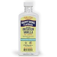 Vista 12 de Happy Home Sabor de fresa de imitación, sin alcohol, certificado Kosher, 7 onzas.