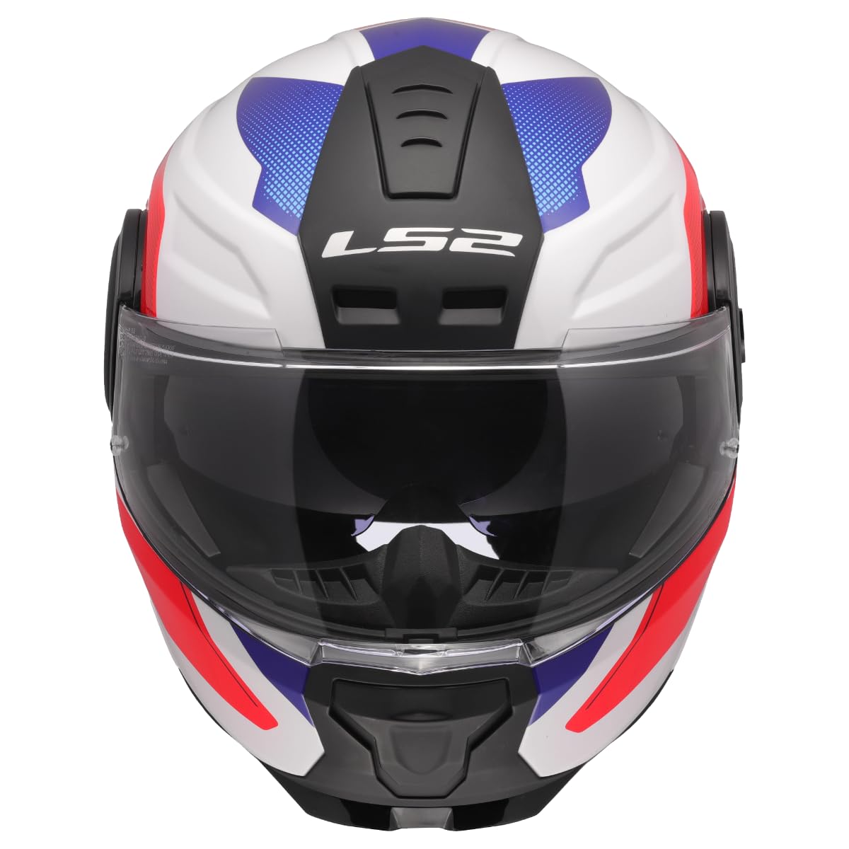 LS2, Casco Moto Modular SCOPE II DURIA White Blue Red, XS