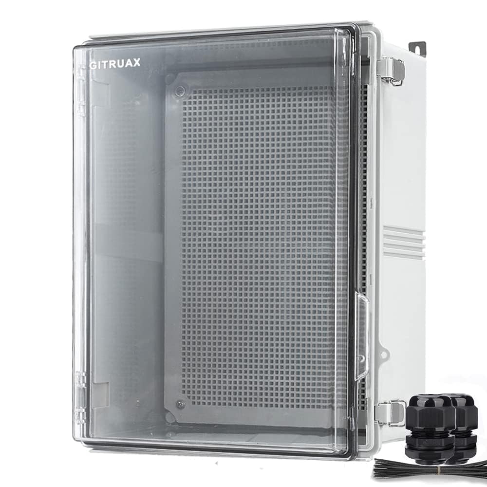 Waterproof Electrical Enclosure Box ip67 Outdoor Junction Box Plastic ABS and Project Box (Grey,8.7"×6.7"x4.4") — Amazon image 11