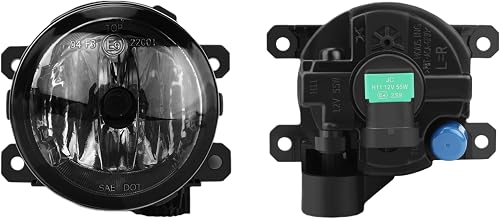 PAANLOK Fog Lights for Jeep Compass/Renegade/Cherokee, Ram ProMaster 1500/2500/3
