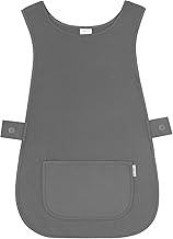 LINEN CLOSET® Womens Tabards with Pockets for Men Ladies Cleaning Catering Chef Kitchen Aprons Unisex Hygea Tabard Apron Work Tabards