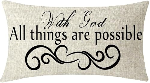 NIDITW - Funda de cojín para sofá, decoración oblonga, 12.0 x 20.0 pulgadas