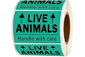 Incredible Live Animals Fluorescent Travel Stickers: Essential Protection for Your Precious Pets