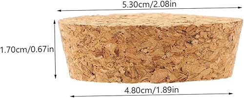 Miniatura 7 de STOBAZA 20 tapones de corcho para botellas de madera, con mensajes de deseos, madera de vidrio para champán, manualidades, decoración, fabricación