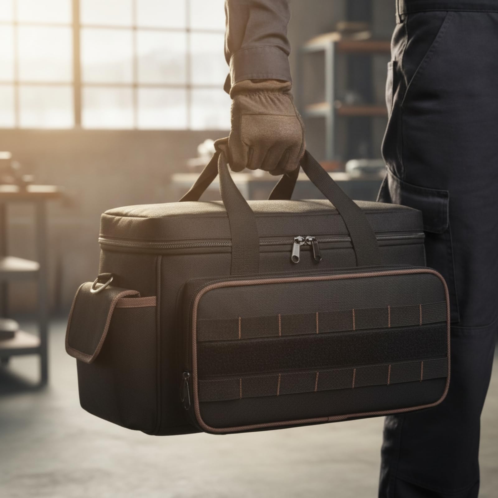 Bolsa Herramientas con Apertura Ancha