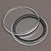 (10) Air-tite X44mm Black Ring Ring Coin Holder Capsules for 1.75