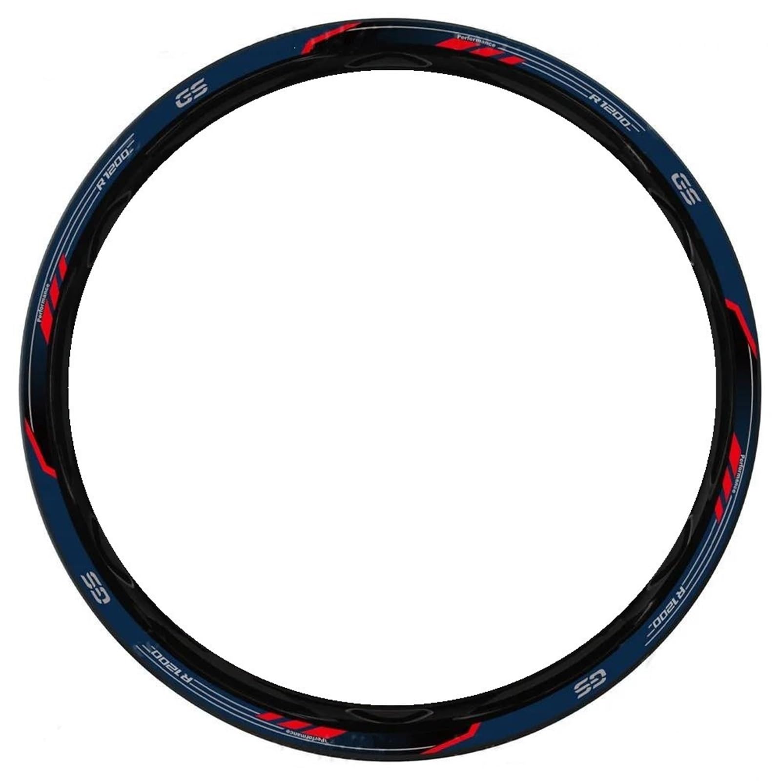 Wheel Stickers Motorcycle Rim Stripe Stickers for BMW R1200GS R1250GS R1200 R1250 GS Waterproof Reflective Decals Strips Wheel Sticker Rim Reflective Decal