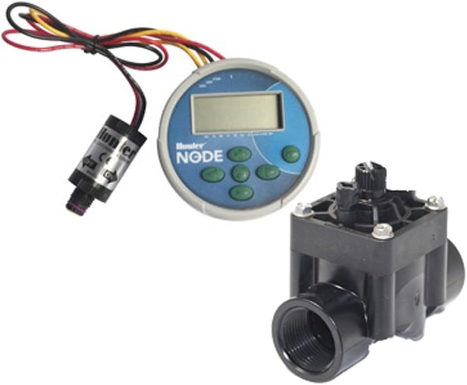 Sprinkler NODE100VALVE NODE Single Station Controller with DC Latching Solenoid and PGV-101G valve