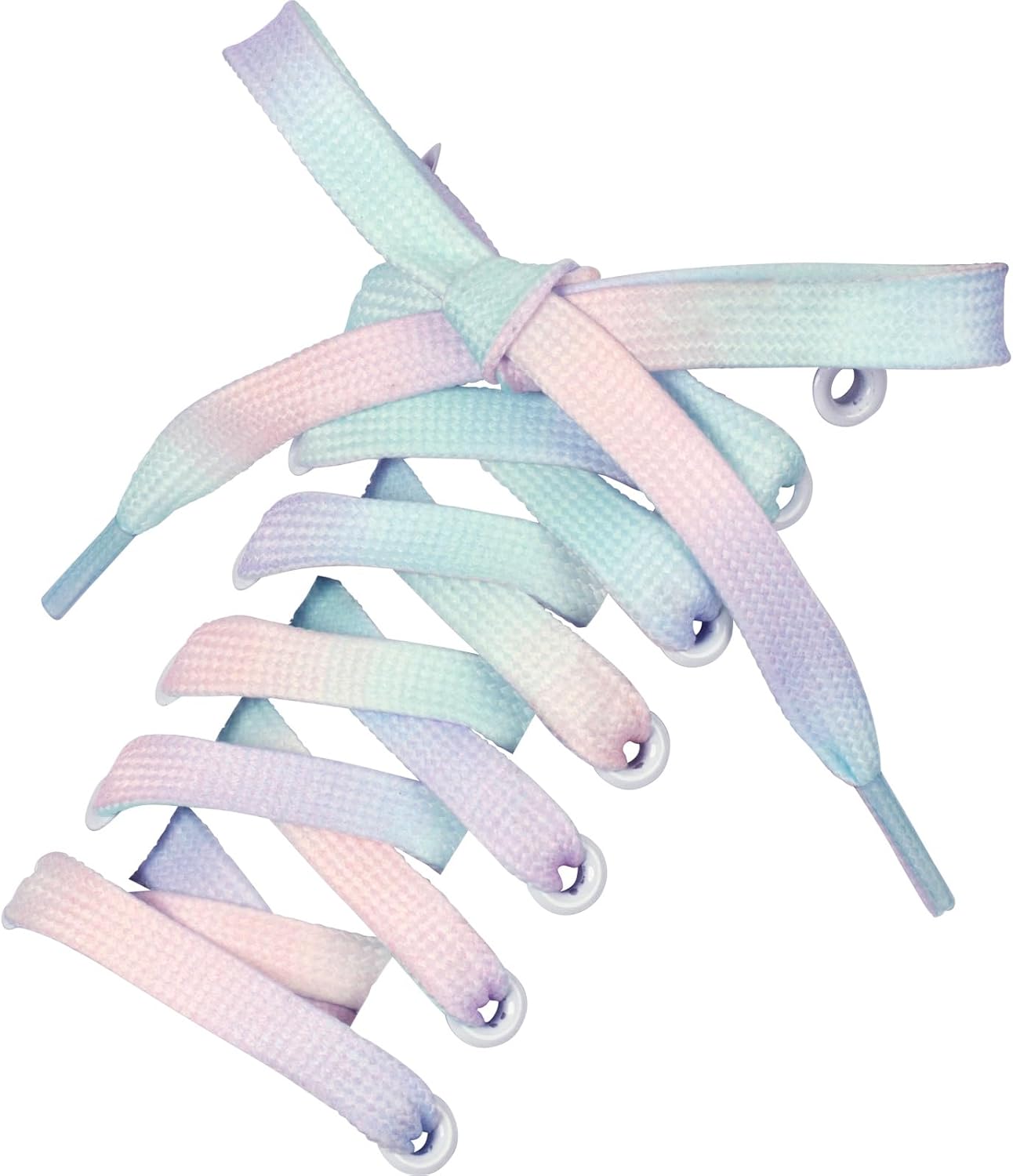 [エピックグリーン] 靴ひも かわいい シューレース shoelace 平紐 120cm スニーカー うぶかわ レディース 女の子 ローカット ハイカット 1足分(2本)