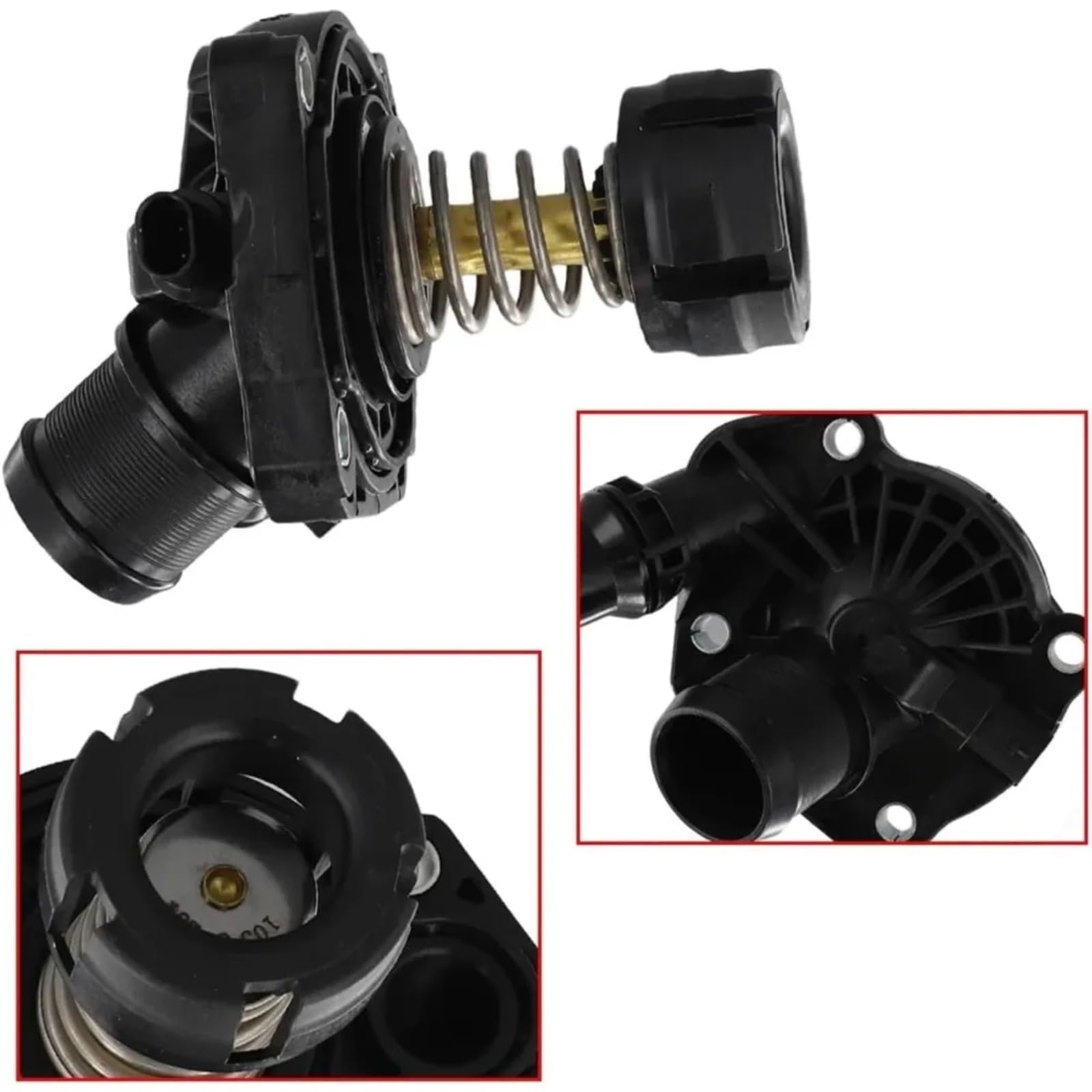 Refrigerante Termostato Per BMW X2 F39 2016-2019 11518601366 | Termostato Motore Gruppo alloggiamento termostato liquido refrigerante motore 11518601366