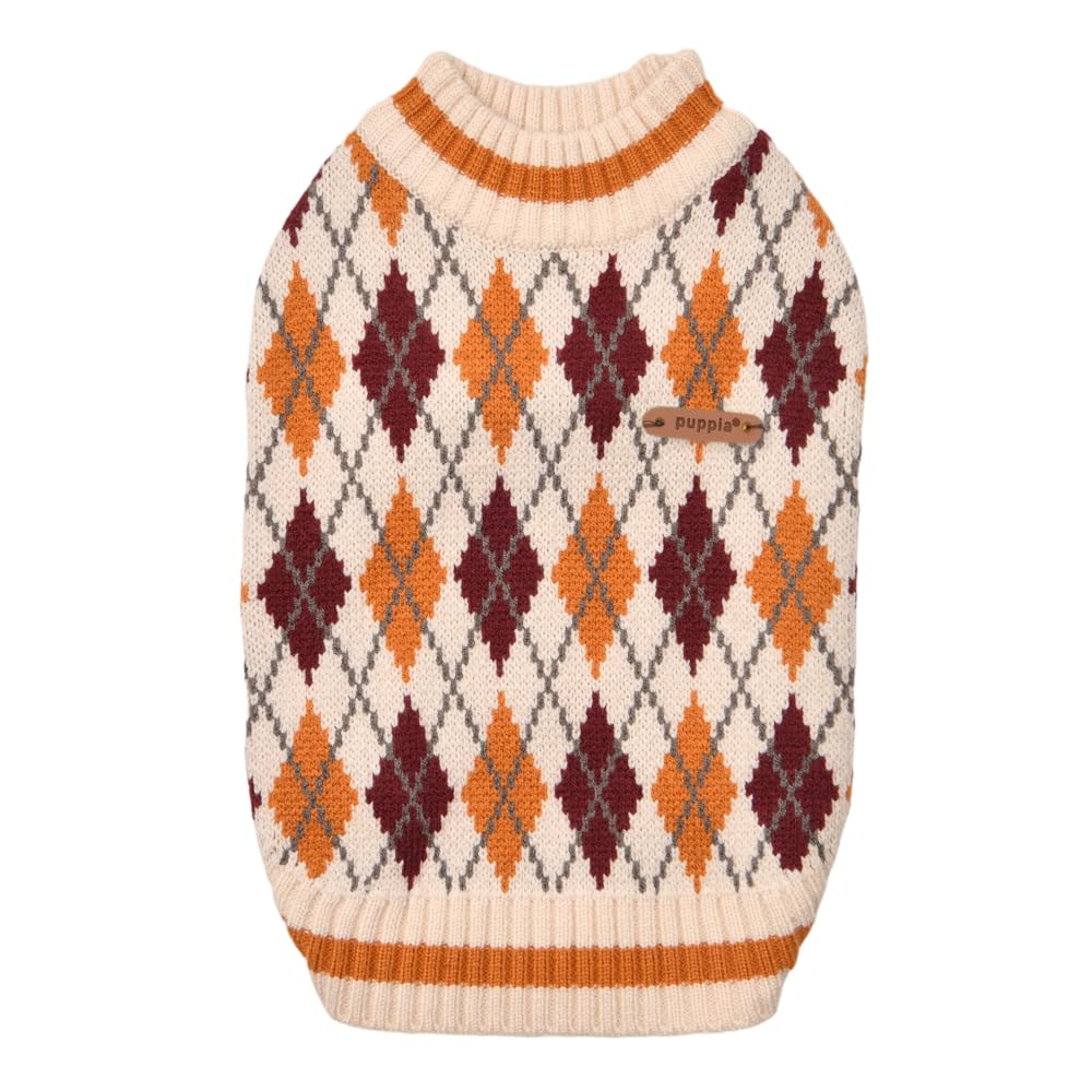 GIZMO T-shirt Dog top Winter sweater Ivory S