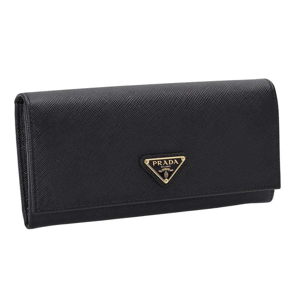 プラダ PRADA 長財布 二つ折り ソフトカーフレザー NERO 1MH132 プラダ PRADA 長財布 二つ折り ソフトカーフレザー NERO 1MH132 【公式 小物