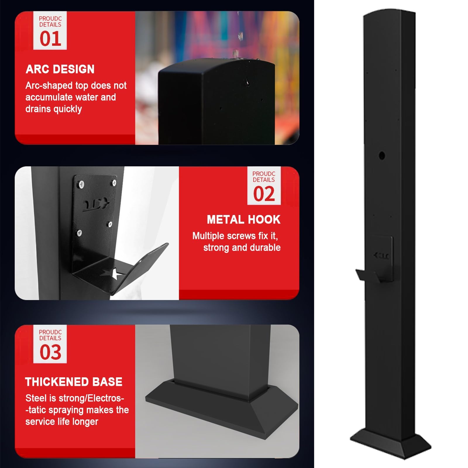 Amazon.co.jp: EV充電器スタンド 、床置き型EV充電台座、EV 充電台座