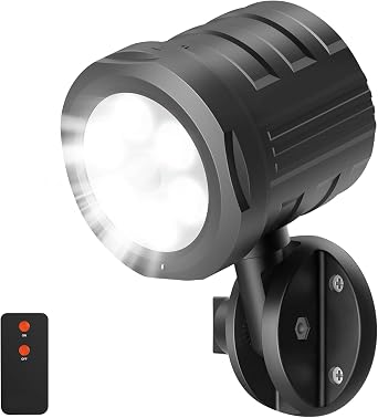 Motion Sensor Outdoor Lights, 1000LM Ultra Bright Wireless Sensor Light with Remote Control, IP65 Waterproof Motion Detector Security Light for Outside, Front Door, Yard, Garage, Stair