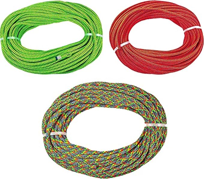 Teufelberger Tachyon Climbing Rope - 24-Strand Polyester Rope for Tree Care Operations
