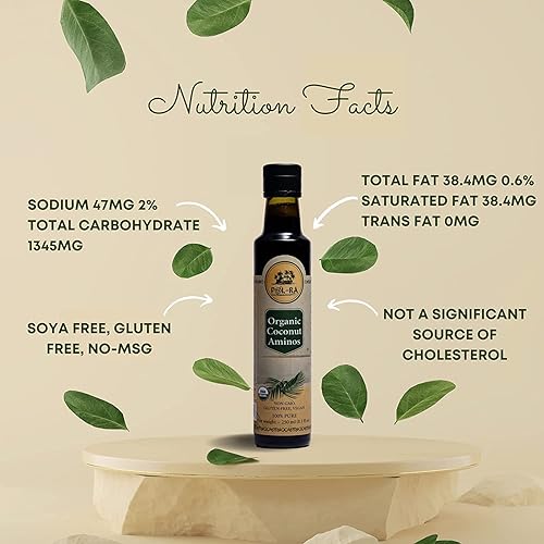 Miniatura 14 de P L-RA Salsa orgánica de amenos de coco Teriyaki – Alternativa a la salsa de soja – Vegana, Paleo y Keto – Sin soja – Bajo glucémico, bajo en sodio