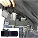 Gexgune Étui de Transport dissimulé Tactical Belly Band Airsoft Gun Case avec Pochette de Magazine pour Pistolet Militaire Universel