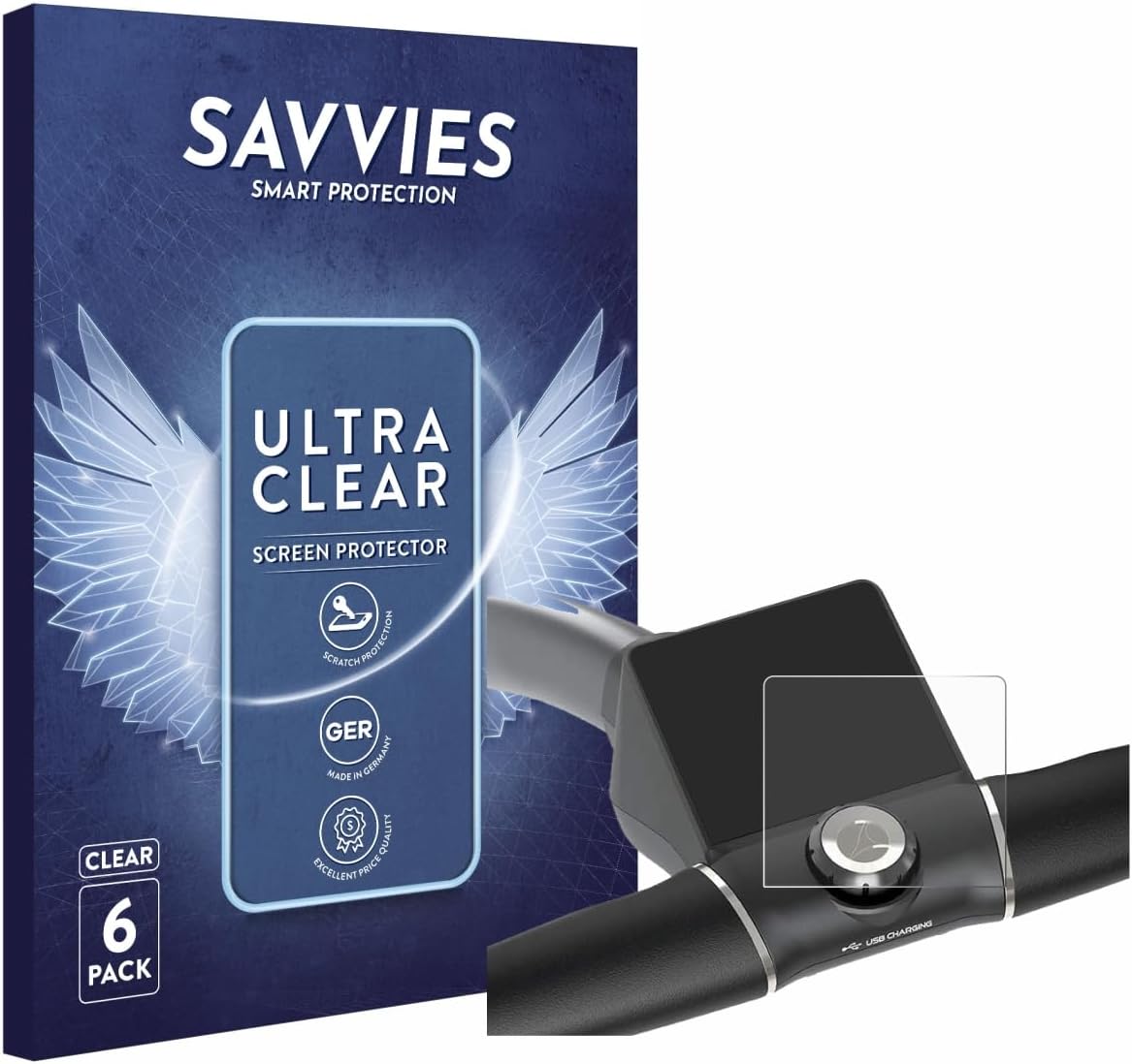 Savvies Screen Protector compatible with Motocaddy M5 GPS Electric