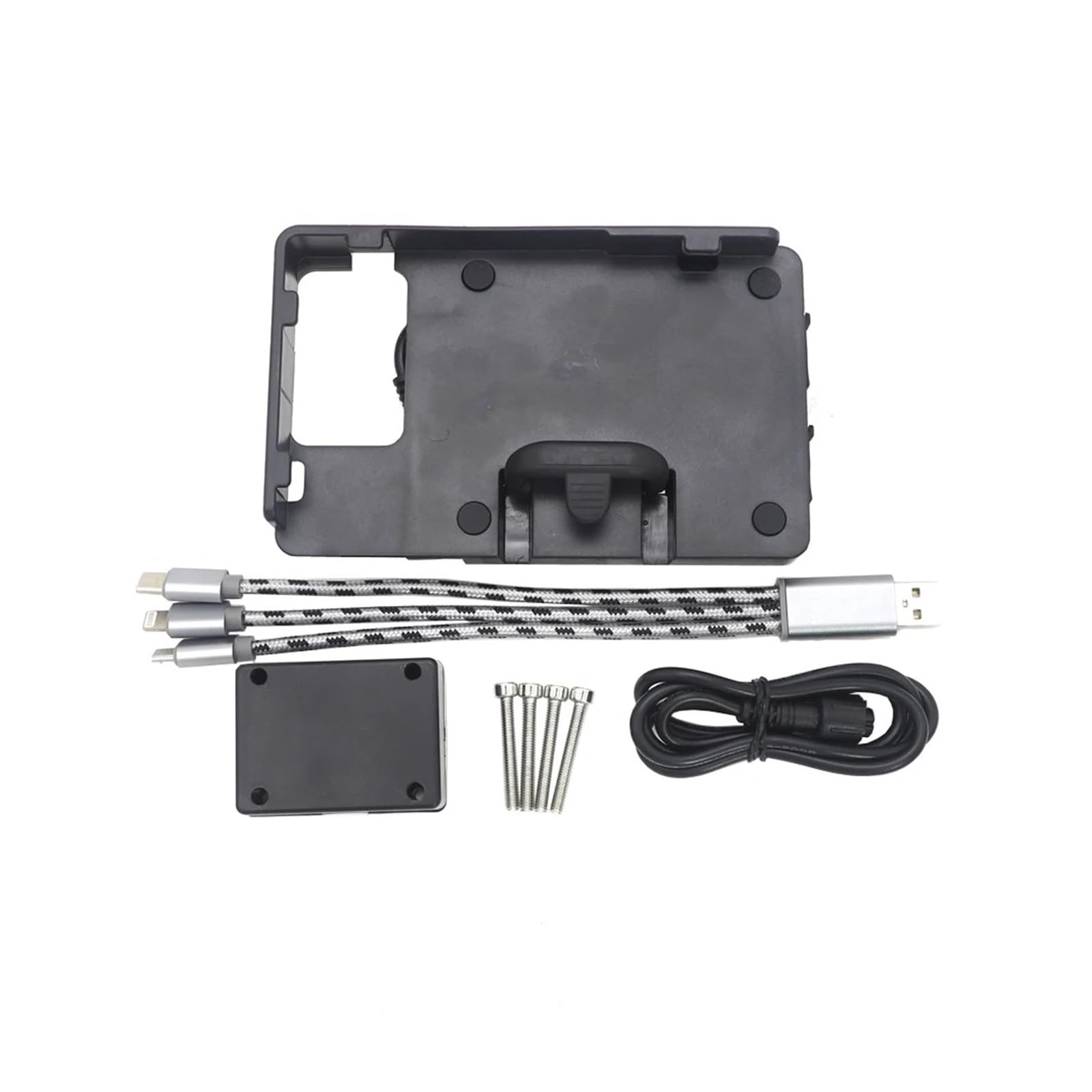 Porta Cellulare Moto Per Suzuki Per V-Strom Staffa Di Navigazione | 1050A 1050XT Staffa Di Navigazione Per ADV Supporto GPS Smartphone Con Staffa Per Parabrezza(A)