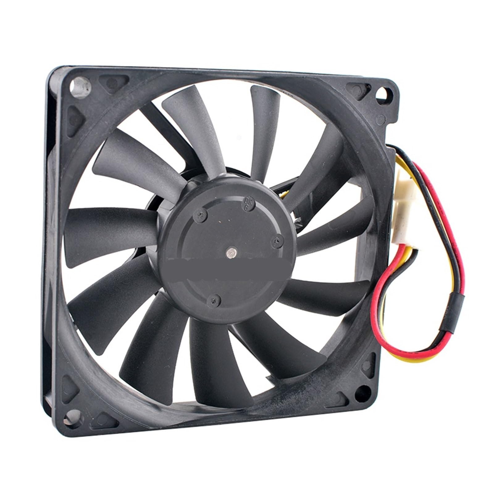 JJKKOZVQF D08R-12TS1 8cm X 80mm Cooling Fan 80x80x15mm DC12V 0.09A 3-Pin