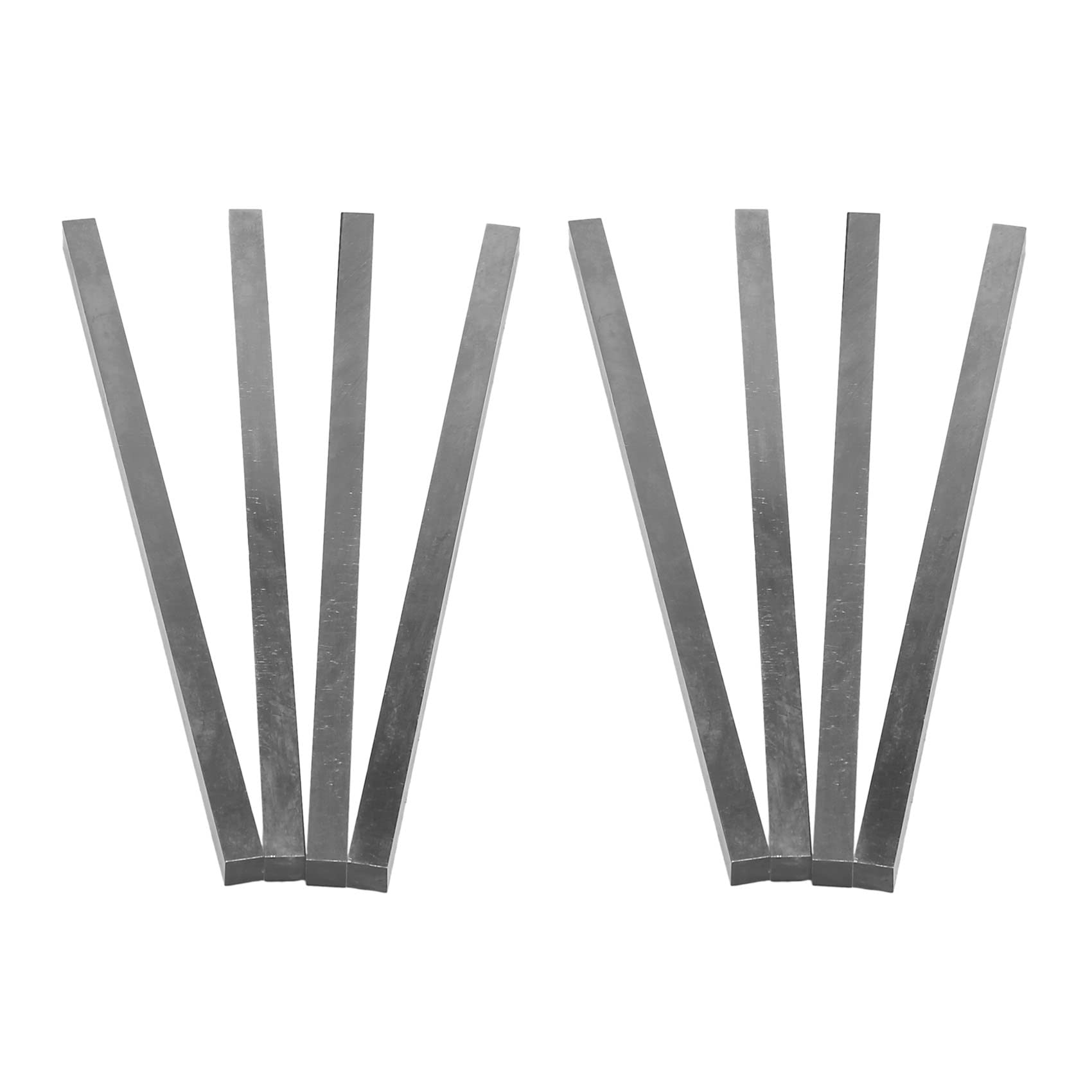 Outils de coupe carrés HSS 8x8x200mm haute résistance pour un affûtage précis sur mesure