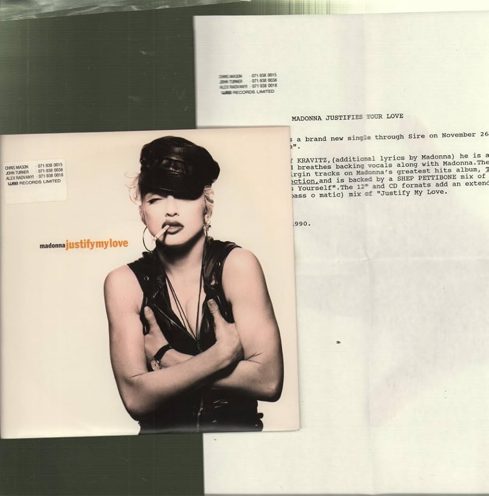 マドンナ/ジャスティファイ・マイ・ラヴ　8cm マドンナ/ジャスティファイ・マイ・ラヴ 8cm マドンナ
