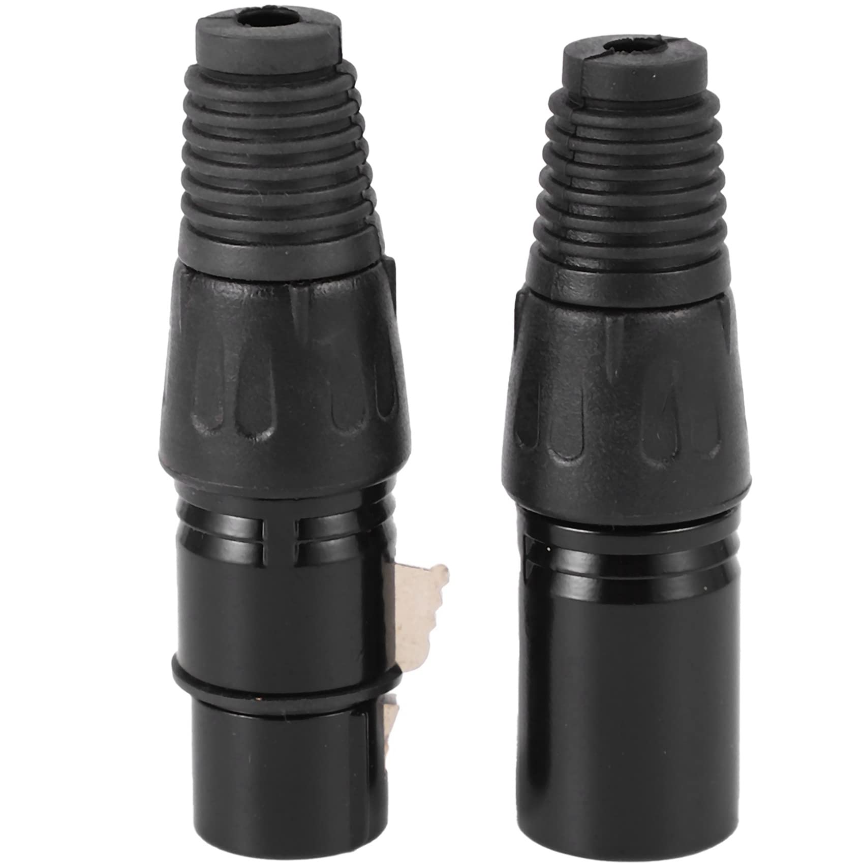80 sztuk 3-pinowe wtyczki XLR na gniazdo mikrofonu przedłużacz kabel mikrofon kabel wtyczka wtyczka audio adapter