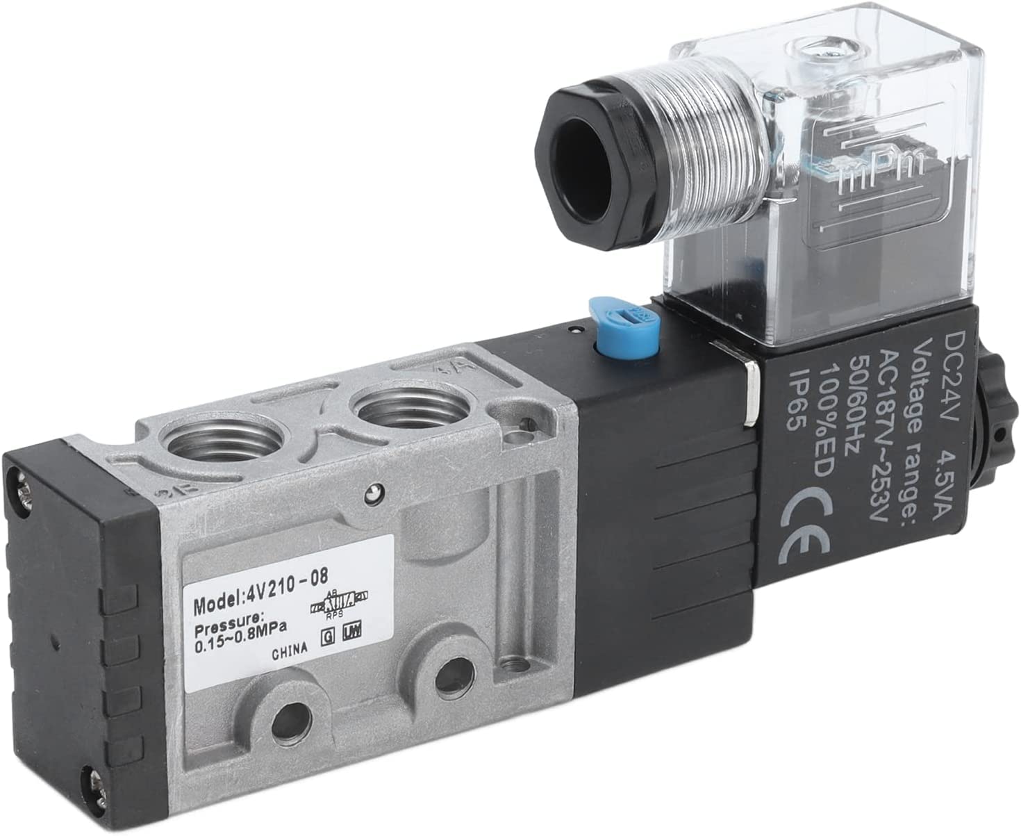 Amazon.co.jp: エアーシングル アルミ 空気制御弁 電磁弁