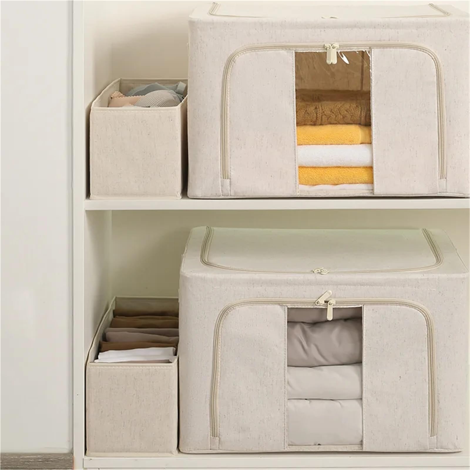 Organizzatore per cassetti della Biancheria Intima, Scatola Porta Calze, Reggiseno, Mutandine, armadi per la casa, Armadio per la Camera da Letto