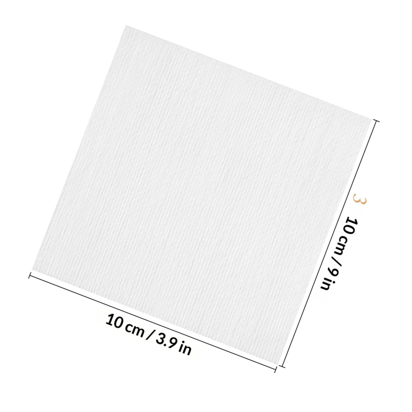 HOMSFOU Reinigungspads aus Vliesstoff 400 Stück Make Up Entferner Pads für Gesicht und Obst Abschminktücher für Empfindliche Haut Praktische Kosmetikpads