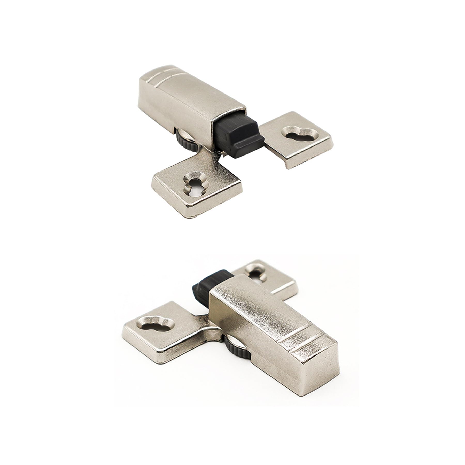 LIKERAINY Cierre Suave Amortiguador de Cazoleta de Bisagras Soft Close Amortiguadores para Cocina Muebles Armario Puerta Parada Apagador Totalmente Solapado 4 Piezas