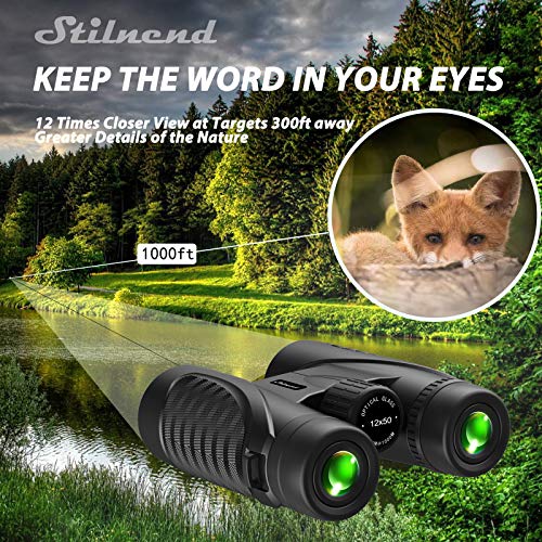 Binóculos para adultos de alta potência 30,5 x 127,5 cm para zoom HD à prova d'água, binóculos pote