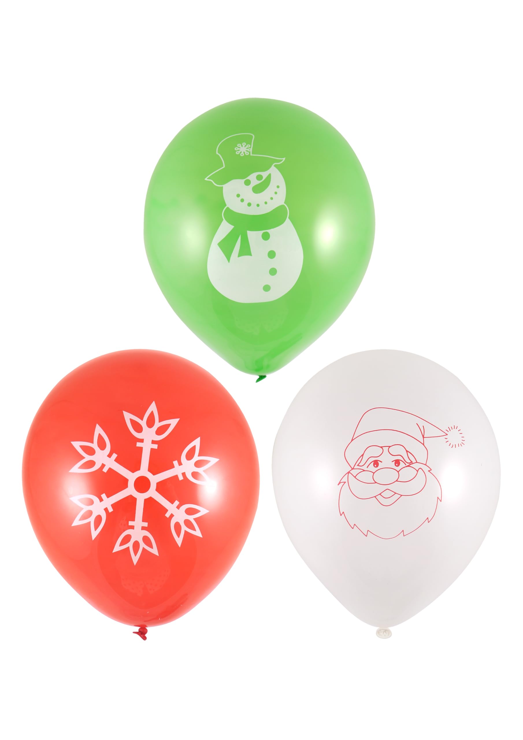 Lot De 110 Ballon Noël, RosyFate Ballons De Fête De Noël, Ballon