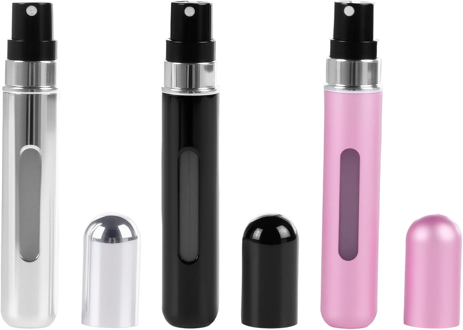 Refillable Perfume Spray 10ml Waterproof Travel Empty Bottle Portable Travel Mini Spray Refill | Empty Perfume Sample for Men and Women