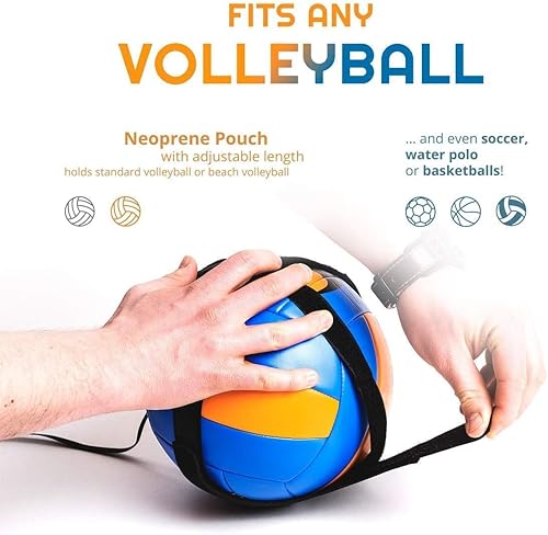 Miniatura 5 de Equipo de entrenamiento de bateador de picos de voleibol: gran ayuda para el entrenador para la práctica en solitario para jugadores de voleibol.