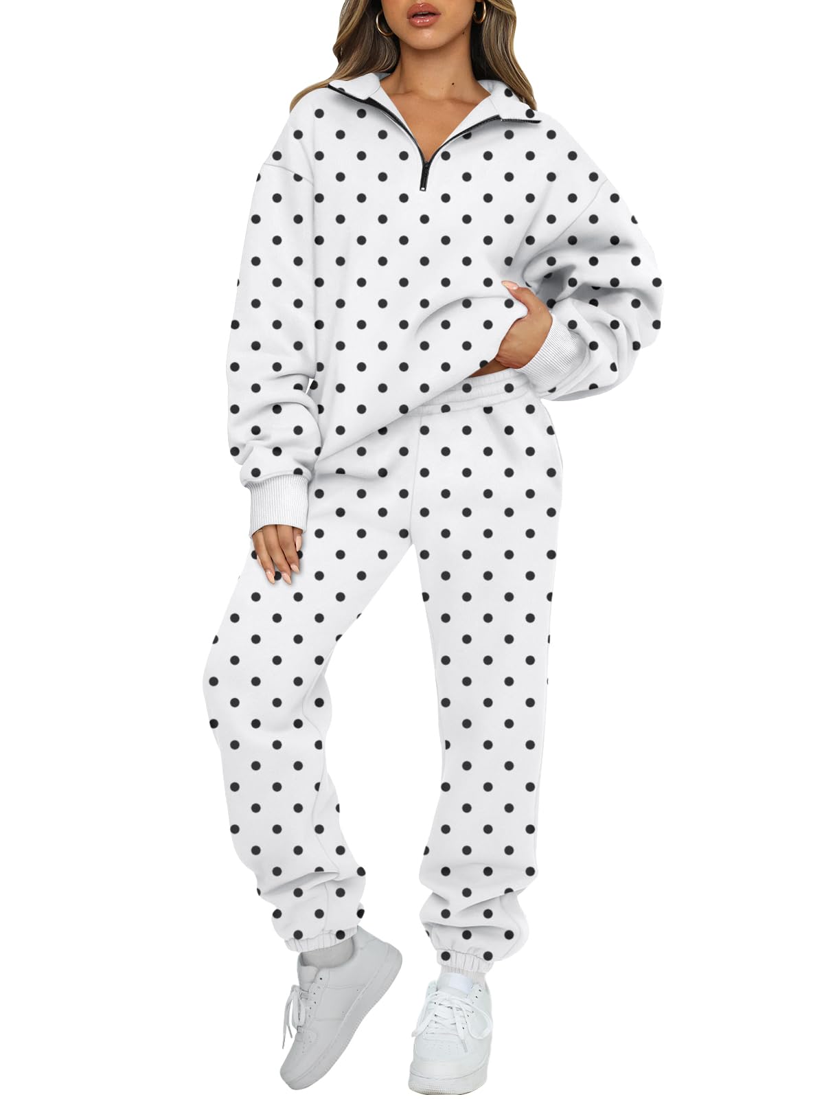 AUTOMET Women's Sweatsuits 2 Piece Outfits Lounge Sets