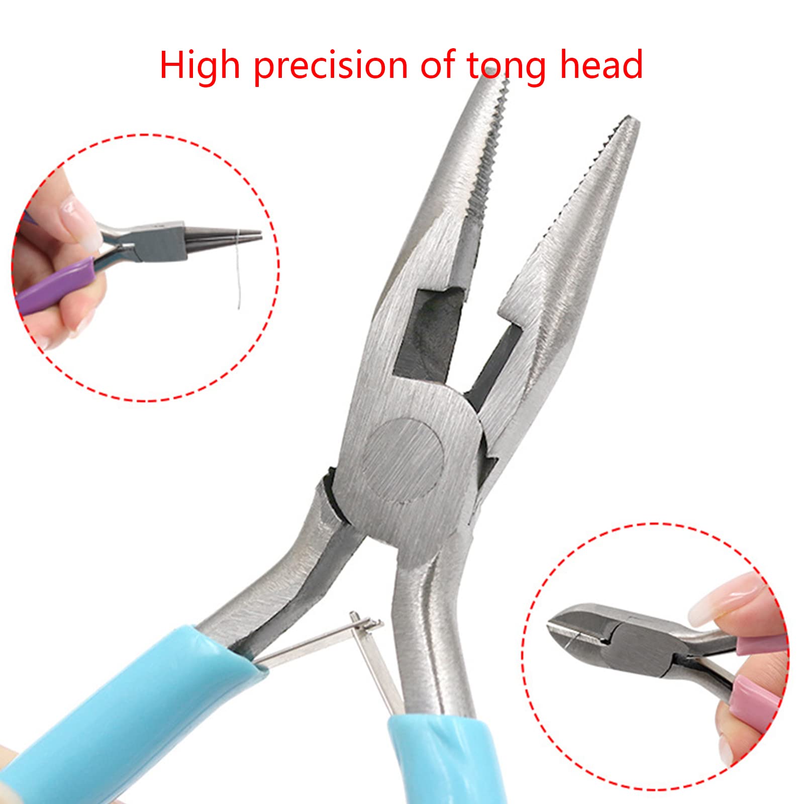 Jewelry Pliers Wire Wrapping Craft Beading Tool For Jewelry Making Pliers Wire Cut 45# Steel