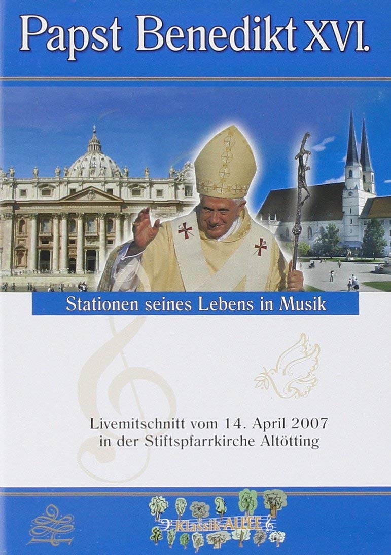 DVD Papst Benedikt XVI Stationen Seines Lebens edición italiana biografía vaticana