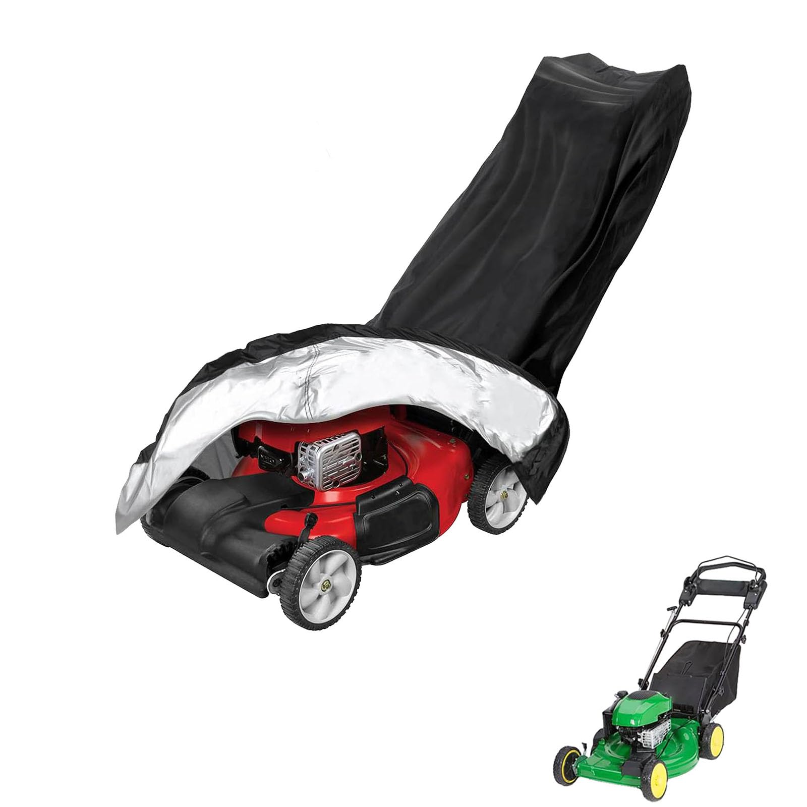 lawnmower cover Compatible with John Deere JS28 ,waterproof and sun,suitable for indoor and outdoor use all year round, comes with a storage bag โ image 1