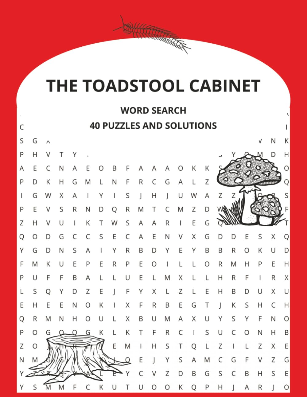 The Toadstool Cabinet Word Search: puzzle book (The Curiosity Collection)