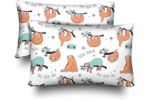 Dreamy Sloth Pillows: Embrace Tranquility with Our Cozy Sloth Pillowcase