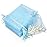 Akstore 100PCS 4x6(10x15cm) Drawstring Organza Jewelry Favor Pouches Wedding Party Festival Gift Bags Candy Bags (Pale Blue)