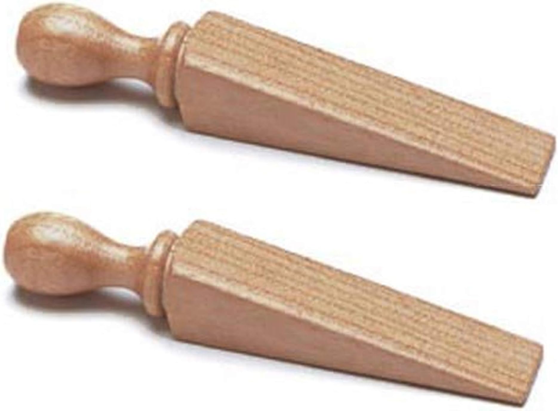 fiXte® Wooden Door Wedge Stopper - 140mm (5 1/2 inch) - Pack of 2